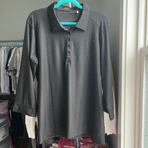 Lopez Delux Dri Golf Polo Shirt with 3/4 Sleeves